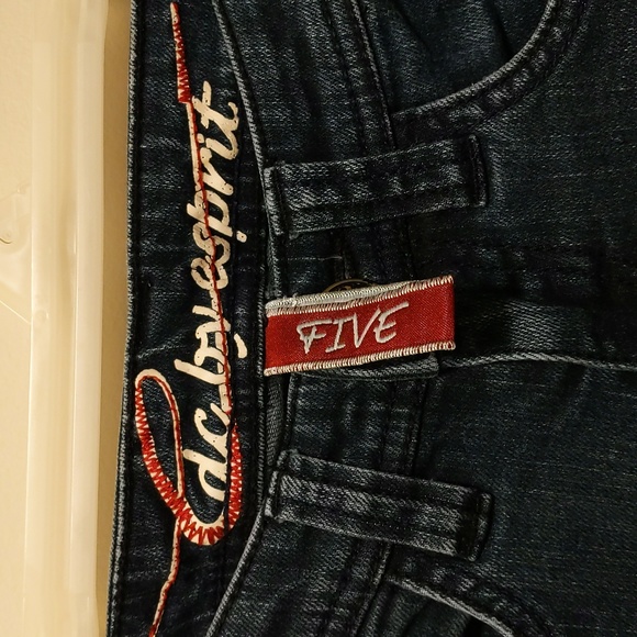 EDC by Esprit Women's Black Low Rise Straight Cut Jeans Size Small (25") - Picture 5 of 10